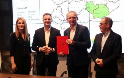Podpisanie umowy na realizację Lokalnej Strategii Rozwoju LGD „Mazurskie Morze” na lata 2021-2029”